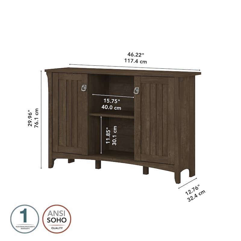 Salinas Accent Storage Cabinet with Doors by Bush Furniture