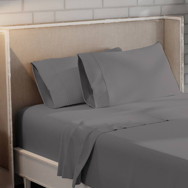 Purity Home 300TC Organic 100% Cotton Cool & Crisp Pillowcase Set