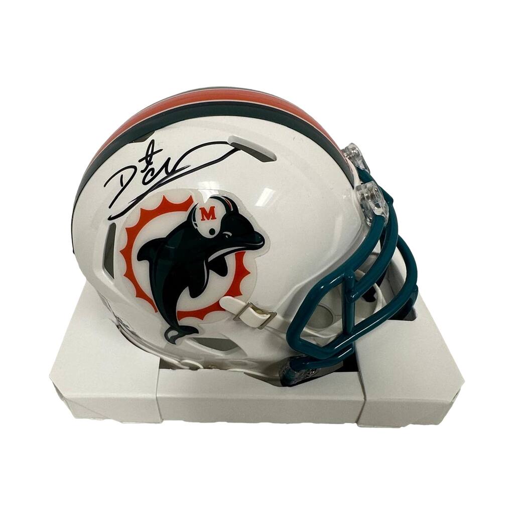 Daunte Culpepper Signed Miami Dolphins Mini Helmet