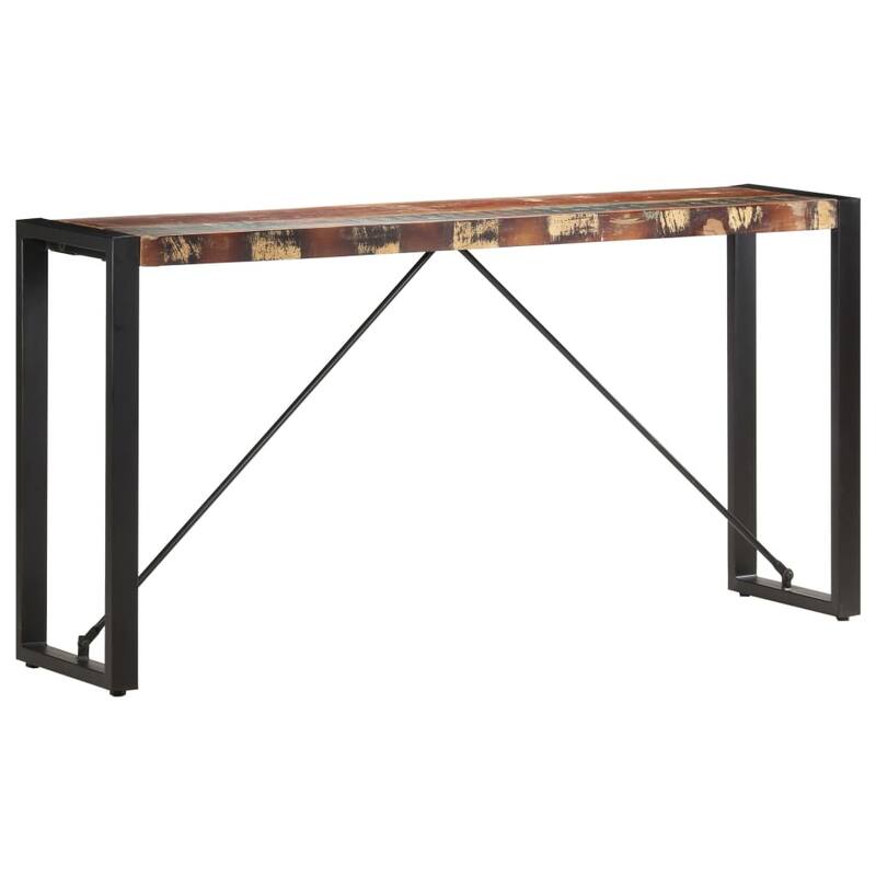 vidaXL Console Table Entryway Table Narrow Hall Side Table Solid Wood Mango