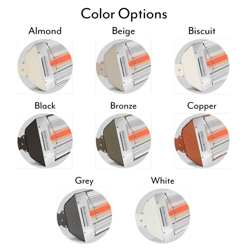 33" 1500 WATT 120 VOLT 12.5 AMPS heater in stainless steel- C1512SS