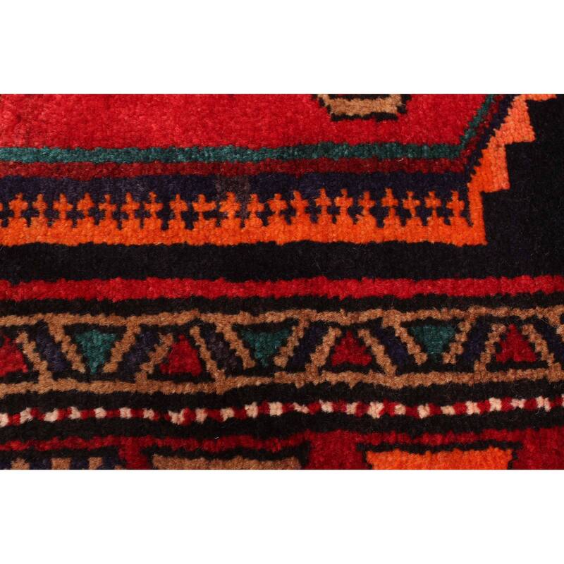 ECARPETGALLERY Hand-knotted Konya Anatolian Red Wool Rug - 4'2 x 6'9