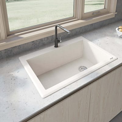 Ruvati Kitchen Sink Basket Strainer Drain Assembly - Stainless Steel - RVA1038ST