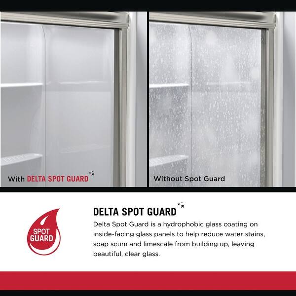 Delta Sd Classic 60 Wide Sliding Semi Frameless Shower Door Bronze On Sale Overstock Delta Sd Classic 60 Wide Sliding Semi Frameless Shower Door Bronze On Sale Overstock