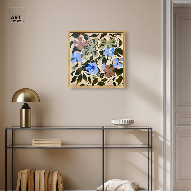 Rhythmic Blooms Canvas by Art Remedy
