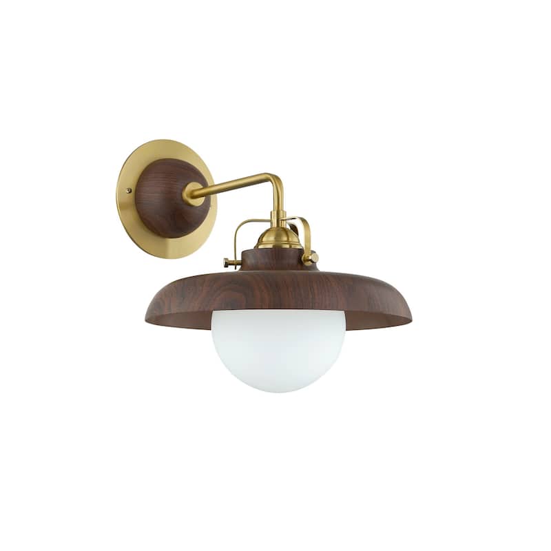 Stratford Metal Wall Sconce, Brown