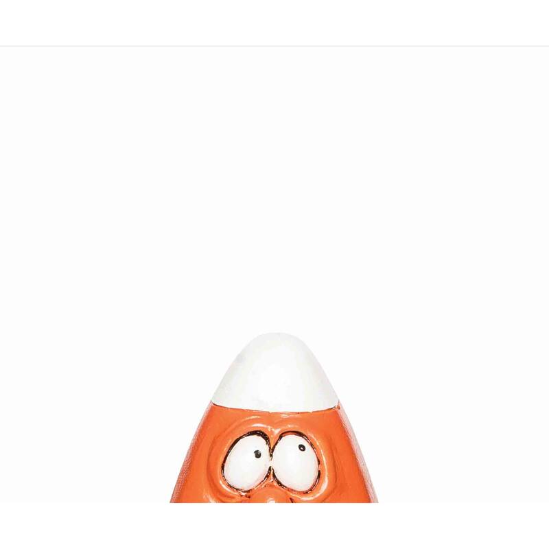 Boo Face Candy Corn Figurine