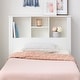 preview thumbnail 3 of 23, Brookside Chrissy Wood 4-Section Twin Storage Headboard