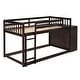 preview thumbnail 13 of 25, Twin over Twin Bunk Bed with 4 Drawers and 3 Shelves
