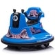 preview thumbnail 11 of 18, 12V Bumper Car For Toddlers, 360° Spin Electric Kids Ride On Toys With Parental Control, LED Light, Toddlers Bumper Car Blue