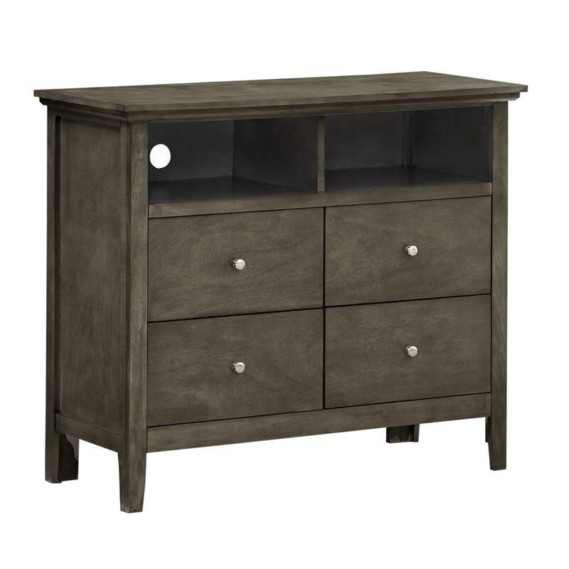 Hammond 4-drawer Wooden Media Chest