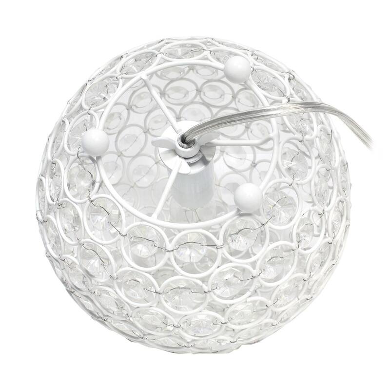 Crystal Ball Sequin Table Lamp