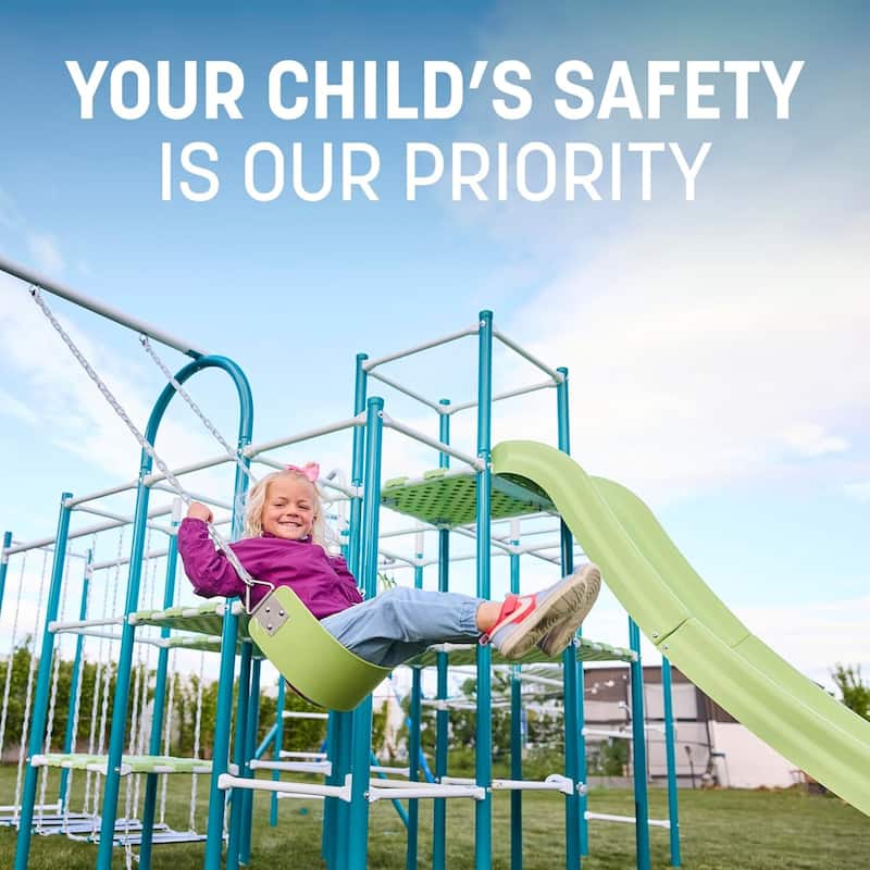 ActivPlay Base Camp Playground + Hanging Bridge, Jungle Line