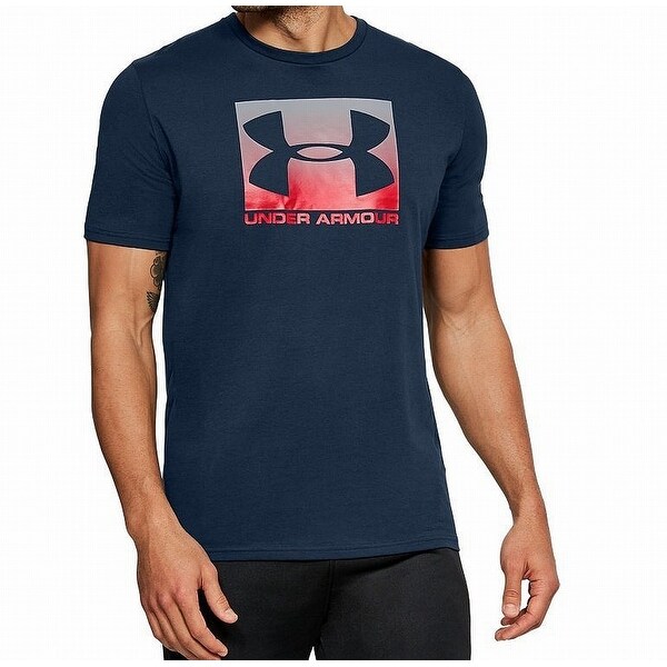 navy blue under armour t shirt