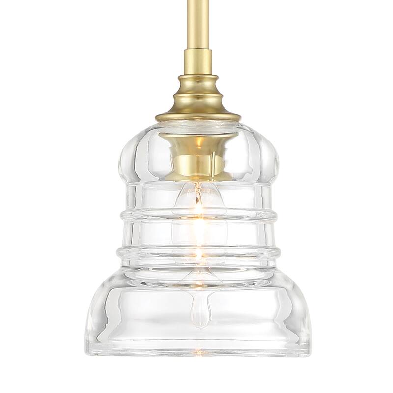 Crystorama Lighting Group GRG-1040 Gregory 5" Wide Mini Pendant /