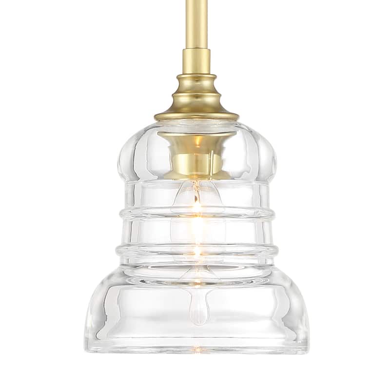 Crystorama Lighting Group GRG-1040_CEILING Gregory 5" Wide Semi-Flush