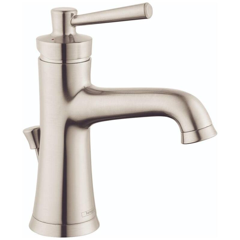 Hansgrohe Joleena 1.2 GPM Deck Mounted Bathroom Faucet with Pop-Up - Brushed Nickel