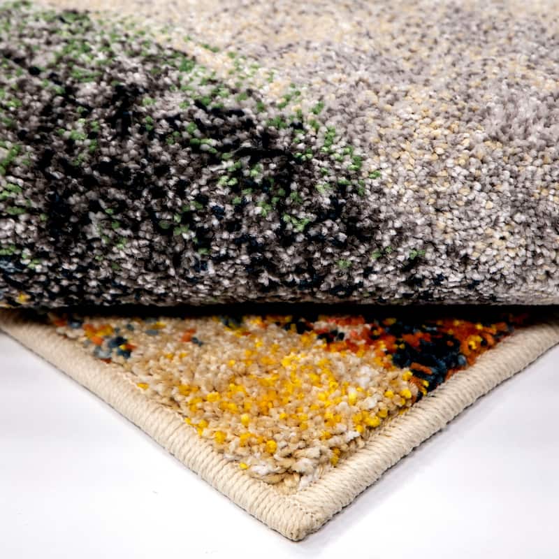 Orian Rugs Studio Estivo Multi Abstract Stain Resistant Area Rug