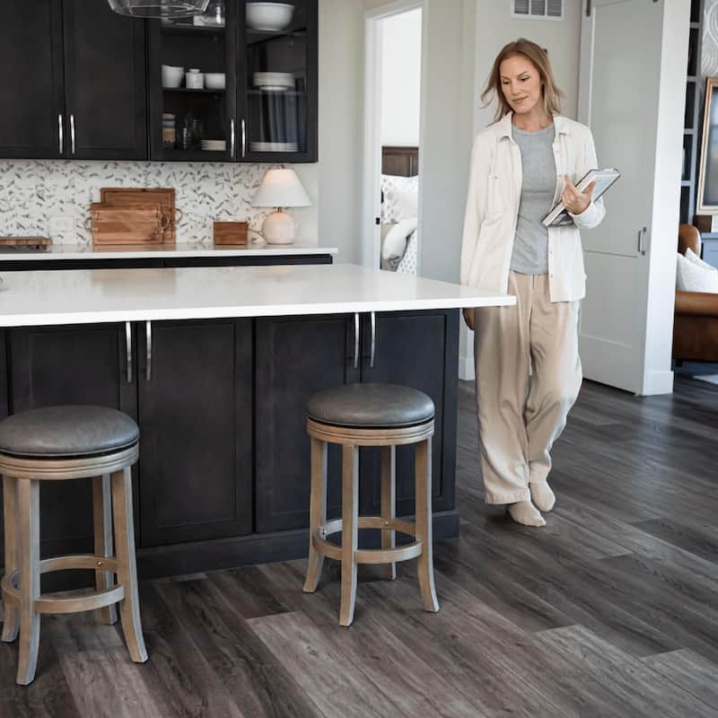 Maven Lane 26" Eva Swivel Counter Height Kitchen Stool - N/A