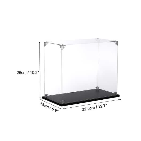 dimension image slide 19 of 65, Acrylic Display Case, for Displaying Collectibles, Dolls, Model Car