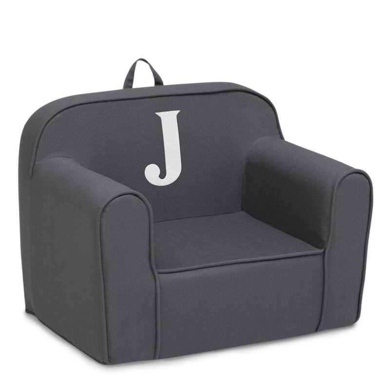Delta Children Personalized Monogram Cozee Chair - Customize with Letter J
