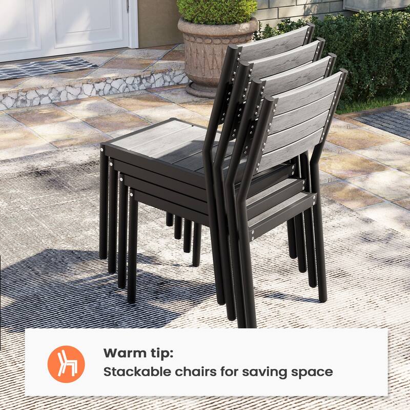 Pellebant 7 piece Outdoor Patio Dining Set