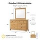 preview thumbnail 2 of 21, Furniture of America Wellington Farmhouse Natural Oak 6-Piece Wood Kids Bedroom Set