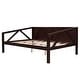preview thumbnail 6 of 7, Modern Full Size Daybed with Wood Slat Support & Additional Storage Space