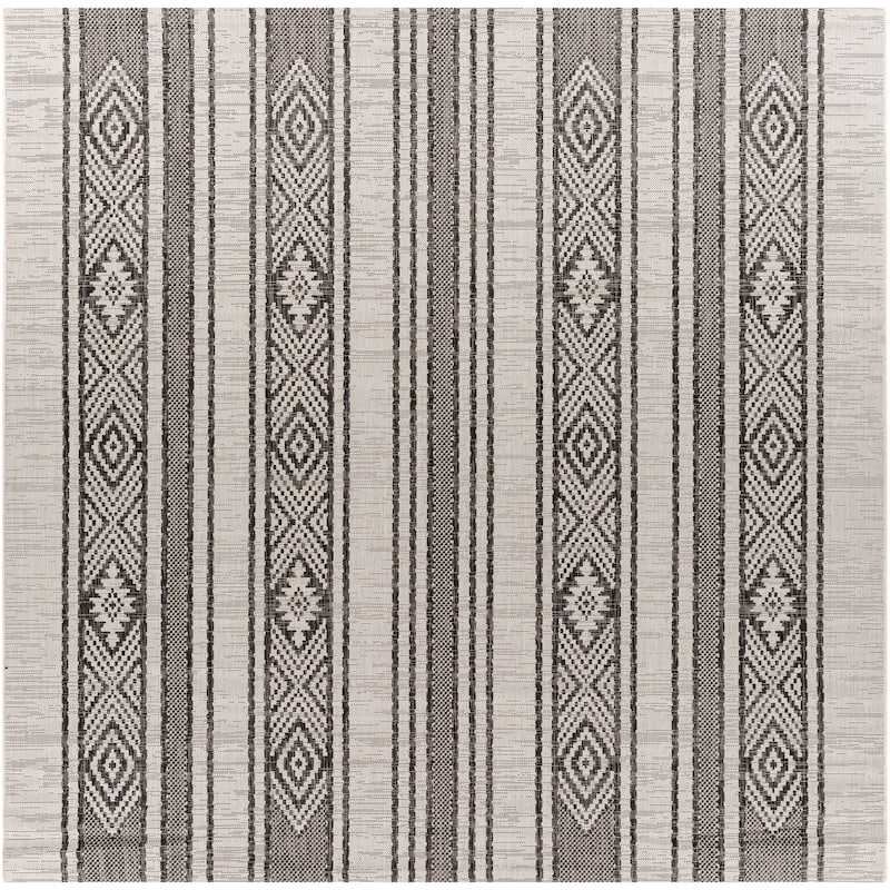 Livabliss Tansy Indoor/ Outdoor Nordic Stripe Area Rug