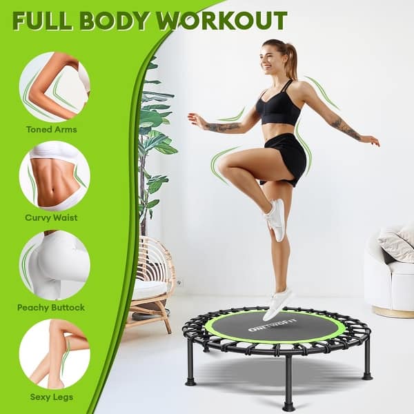 Indoor Trampoline Zupapa Rebounder Trampoline For Adults With