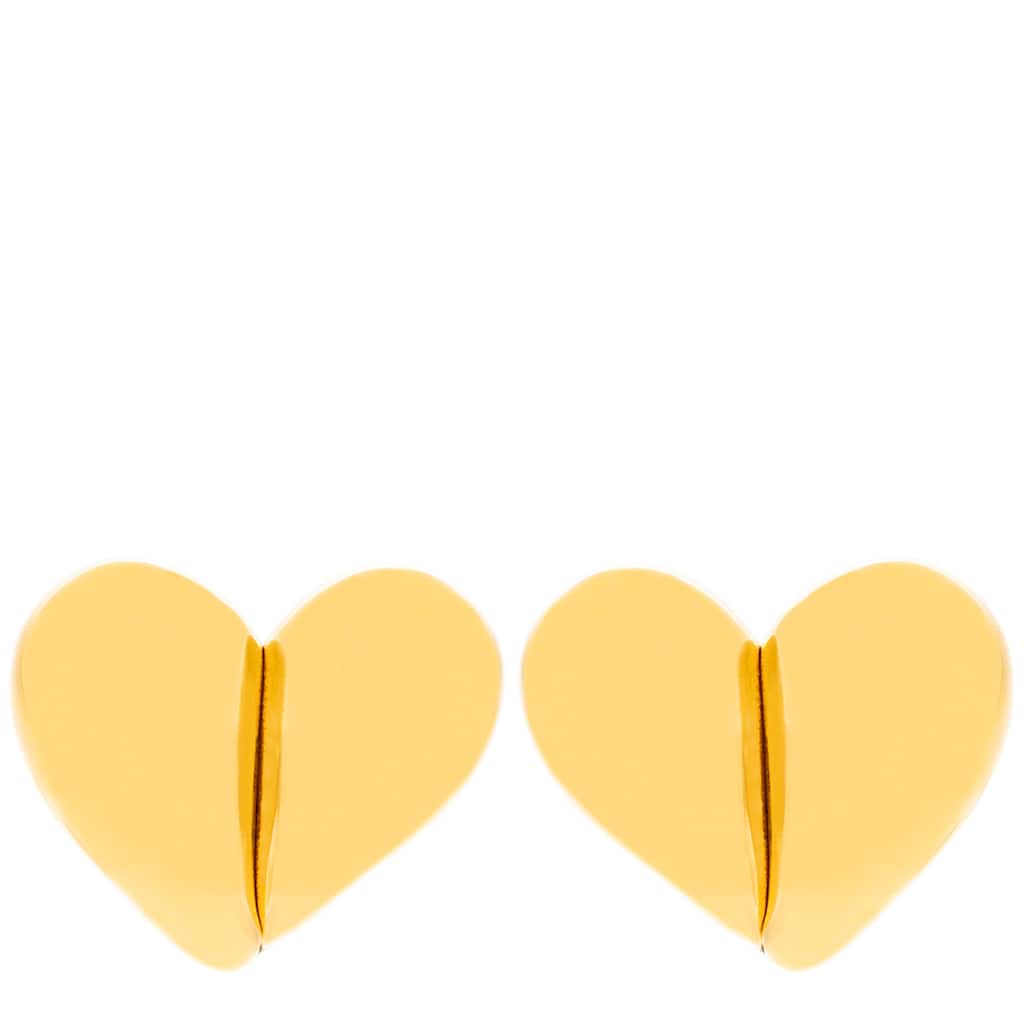 Bottega Veneta Drop Clip Earrings - Gold