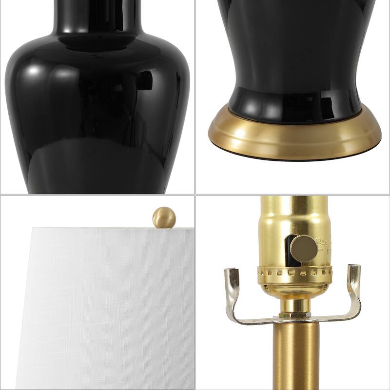 Julia 29" Ceramic LED Table Lamp, by JONATHAN Y