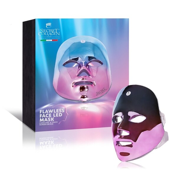 Flawless Face LED Mask - Multi-Purpose Skin Care LED Mask - Overstock ...