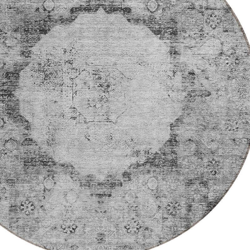 HomeRoots Oriental Traditional Rectangle Outdoor Rug