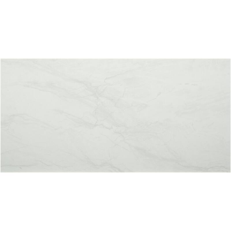 Ackland AKNPTMAR12X24M-PL Marnix - 12" x 24" Porcelain Solid Floor and - Alabaster