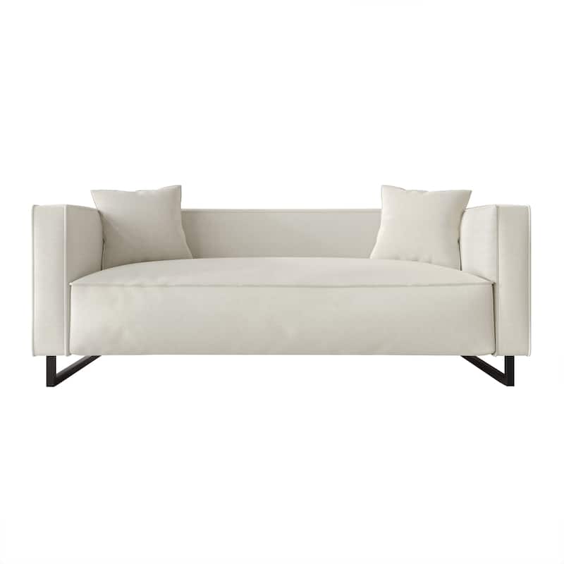CraftPorch Mid Century Modern Upholstered Sofa - Beige