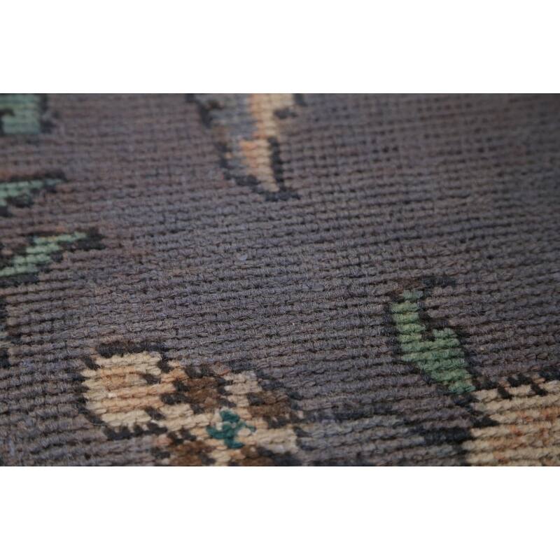Traditional Tabriz Persian Vintage Rug Handmade Bedroom Wool Carpet - 9'7" x 12'3"