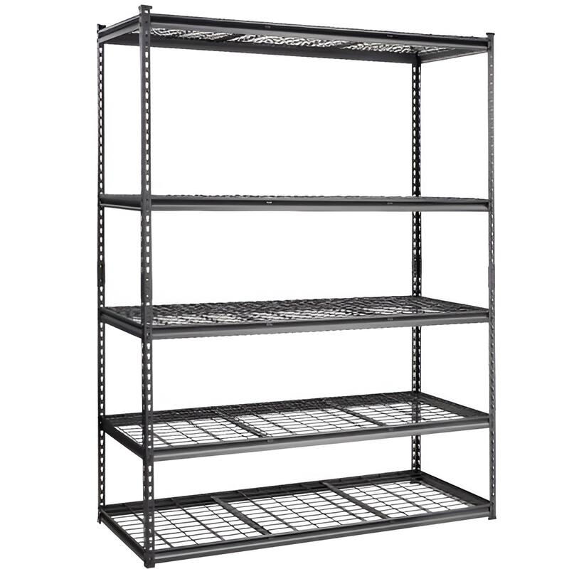 5 Tier Heavy Duty Garage Shelving Unit, Adjustable Metal Rack - 60" L x 24" W x 78" H