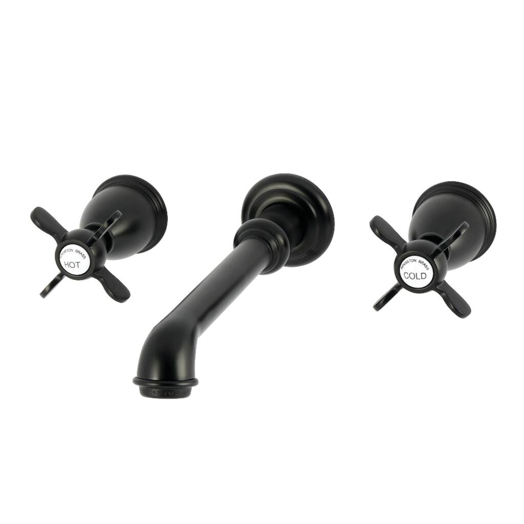 Kingston Brass Essex Double-Handle Wall Mount Bathroom Faucet