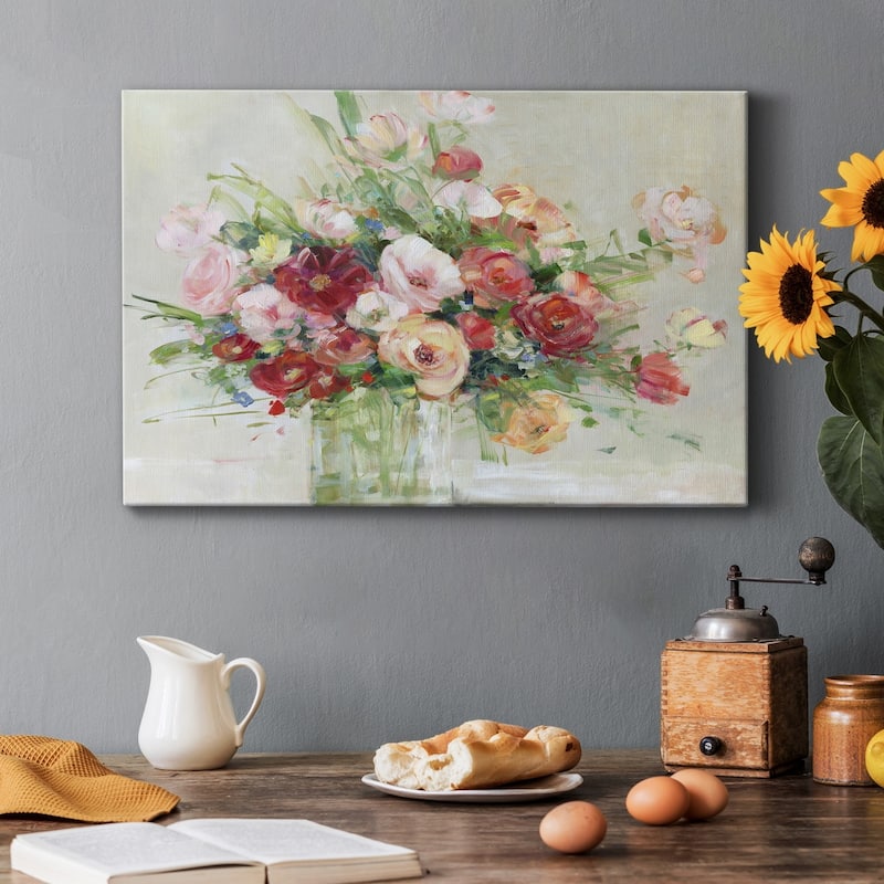 Just Peachy Premium Gallery Wrapped Canvas - Ready to Hang