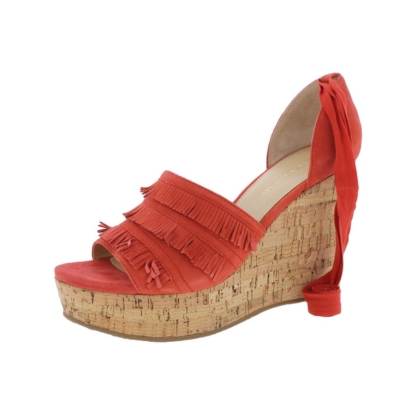 Ivanka Trump Womens Zabre Wedge Sandals Cork Open Toe