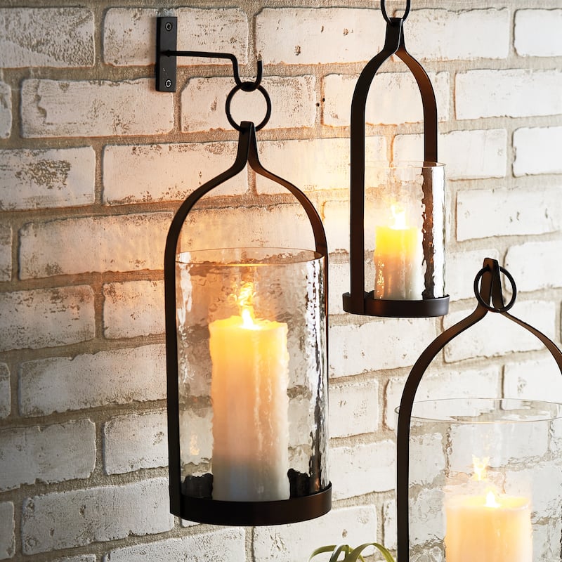 Steeple Lantern 15.25" - Black - N/A