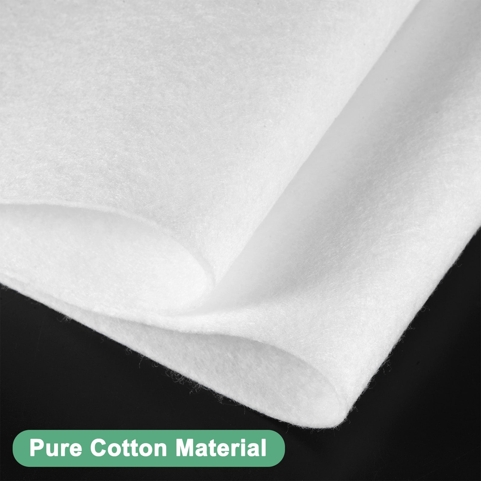 Flower Water Absorbent Cotton, Fresh Flower Water Retainer Cotton for Florist Supplies Flower Water Tube Replacement - White