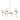 Edie Brushed Gold Metal w/ Frosted Glass Globes 6-Light Chandelier - 29.9L x 29.9W x 24.0H