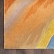 preview thumbnail 11 of 18, Nourison Prismatic Modern Abstract Sunset Watercolor Area Rug