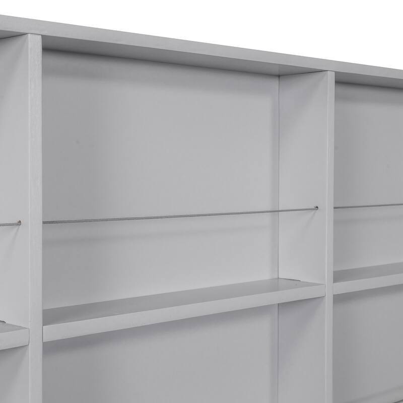 Wooden Twin Size House Bed with 2 Drawers,Kids Bed with Storage Shelf