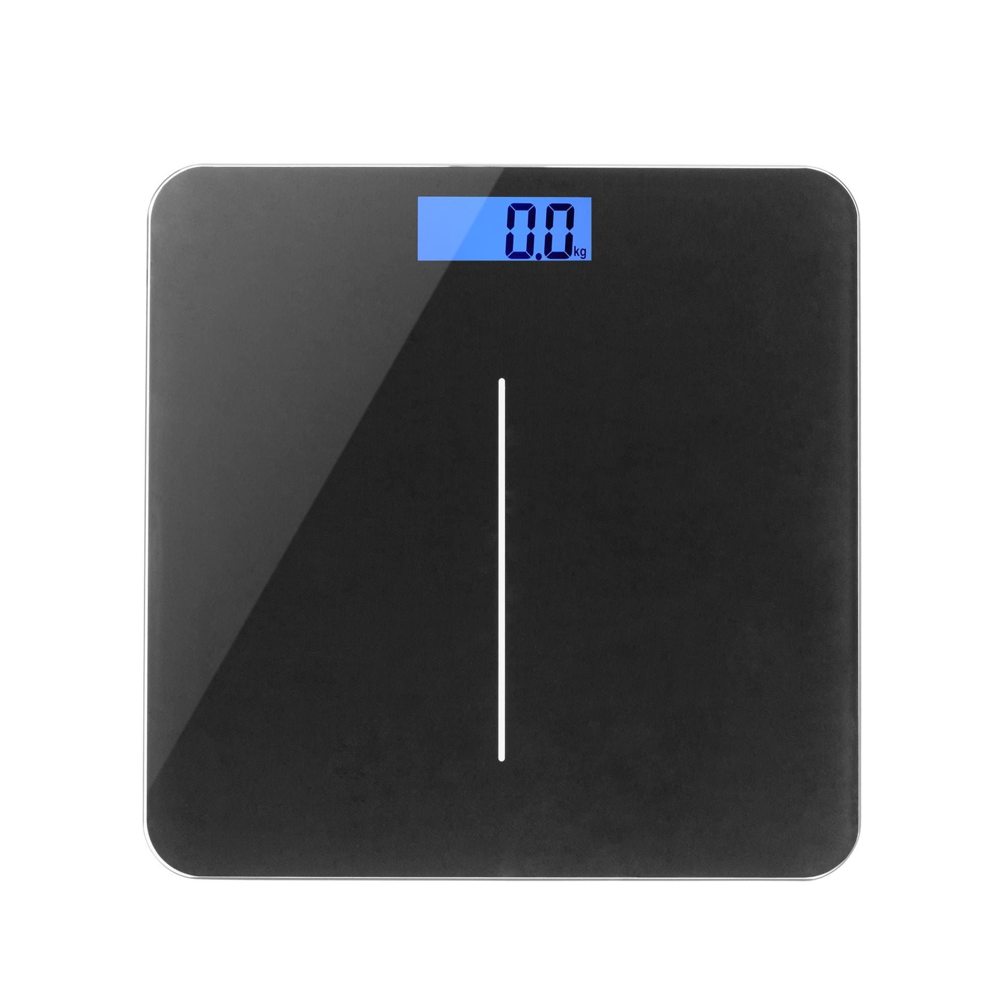 Prominence Home Digital Bathroom Scale for Body Weight, Auto Step-On Design, Ultra Thin - White - Glass