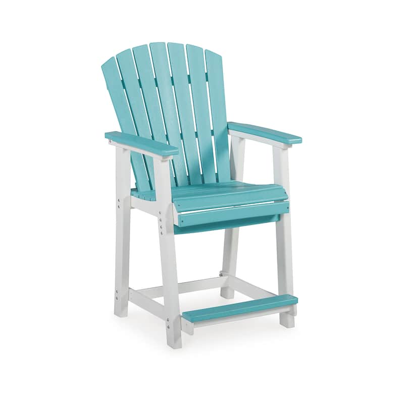 Signature Design by Ashley Eisely Outdoor Counter Height Bar Stool (Set of 2)