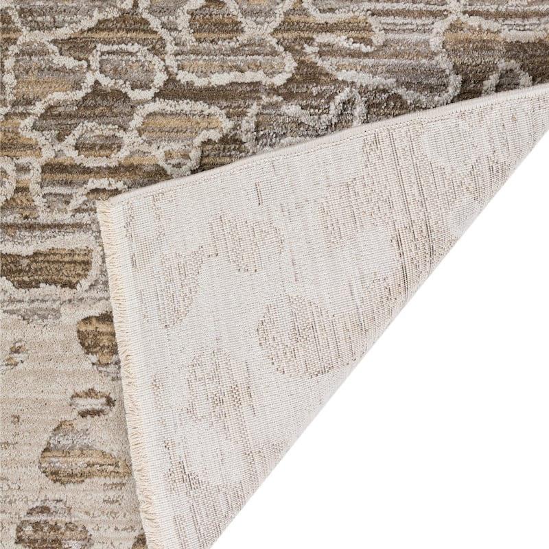 Emery Geo Texture Machine Made Rug