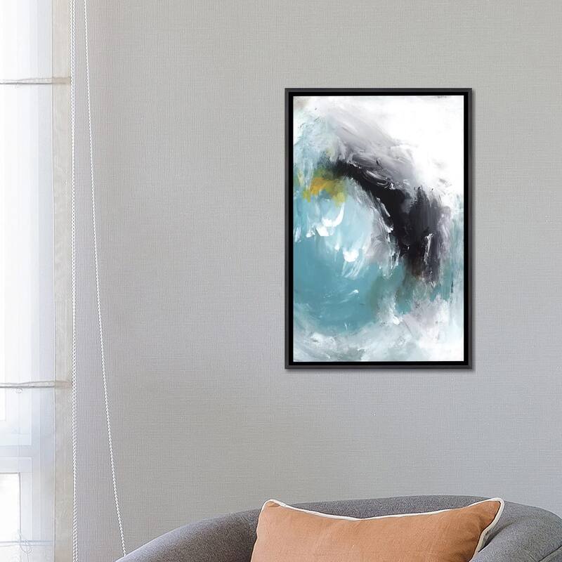 "Aquamarine I" by PI Studio Framed